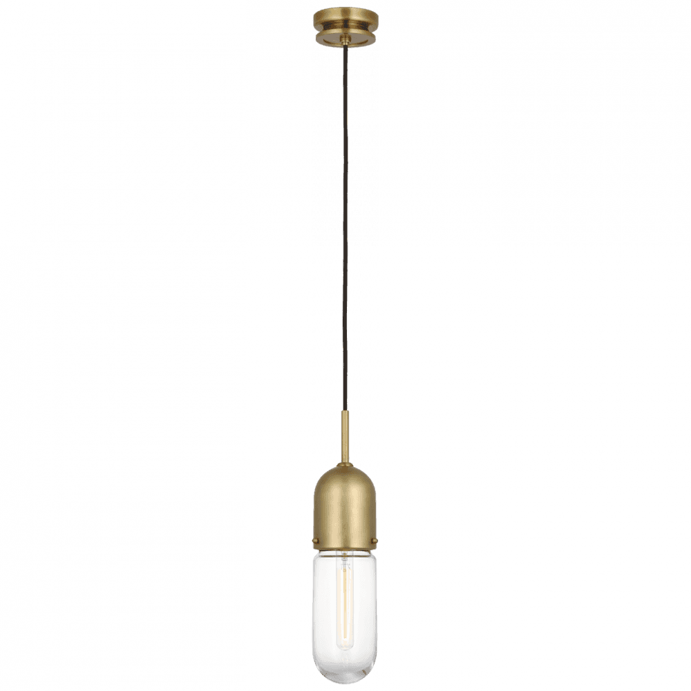 Visual Comfort Signature Junio Pendant Hand-Rubbed Antique Brass