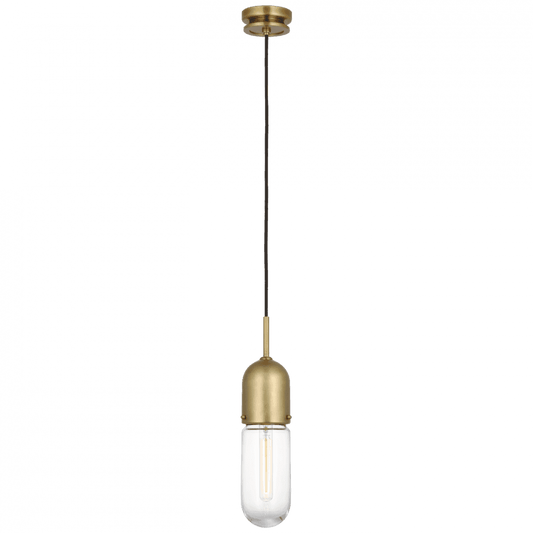 Visual Comfort Signature Junio Pendant Hand-Rubbed Antique Brass