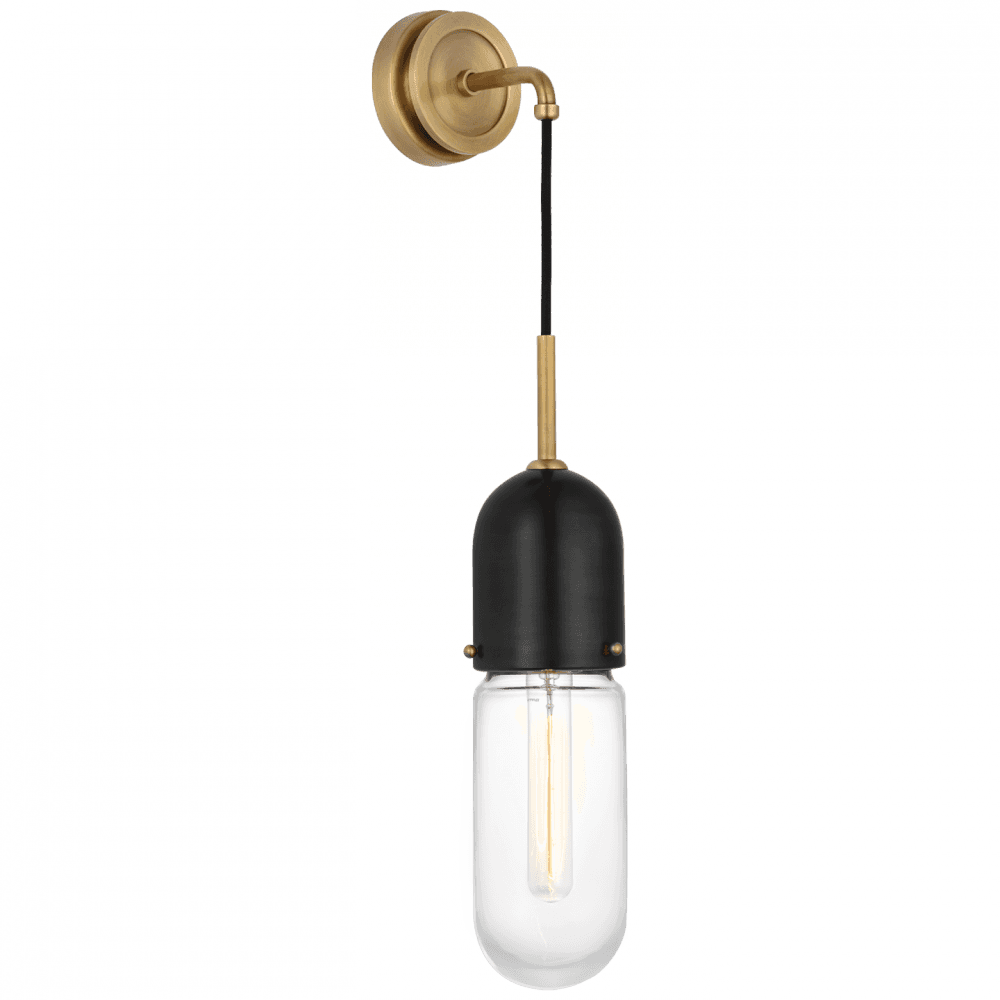 Visual Comfort Signature Junio Wall Light Bronze and Brass