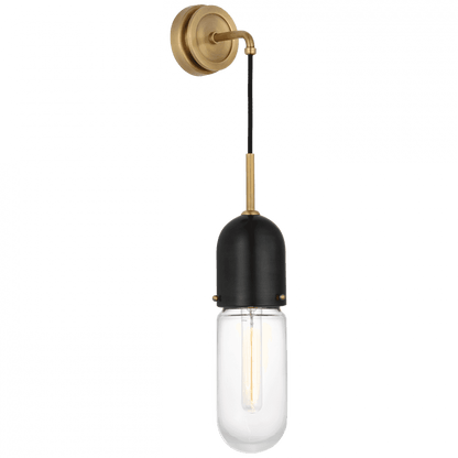Visual Comfort Signature Junio Wall Light Bronze and Brass