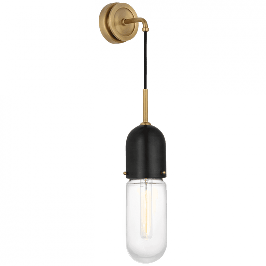 Visual Comfort Signature Junio Wall Light Bronze and Brass