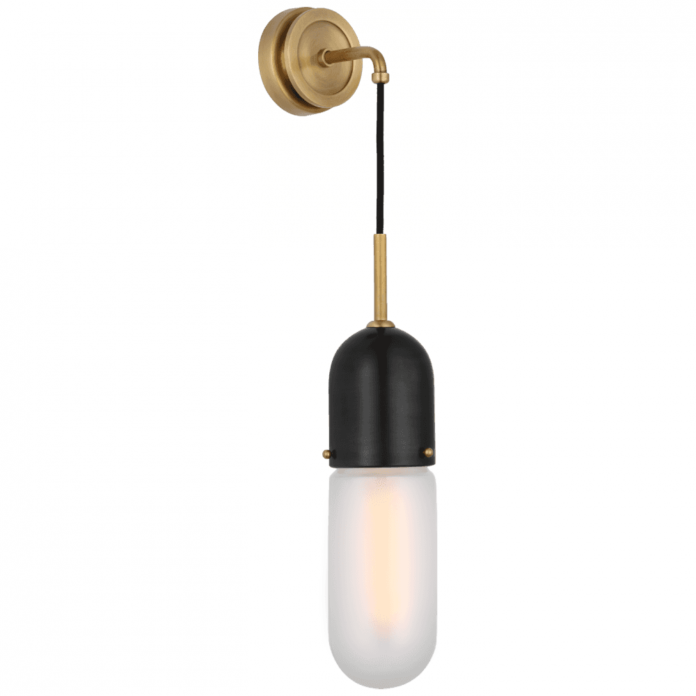 Visual Comfort Signature Junio Wall Light Bronze and Brass