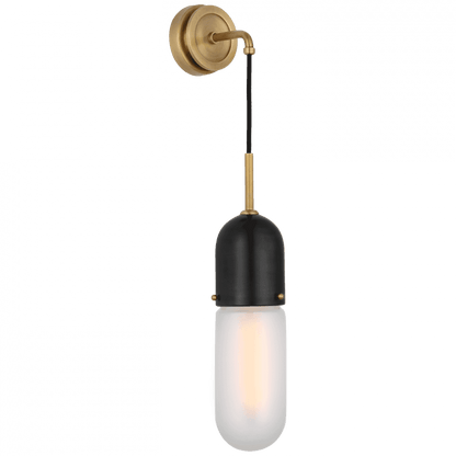 Visual Comfort Signature Junio Wall Light Bronze and Brass