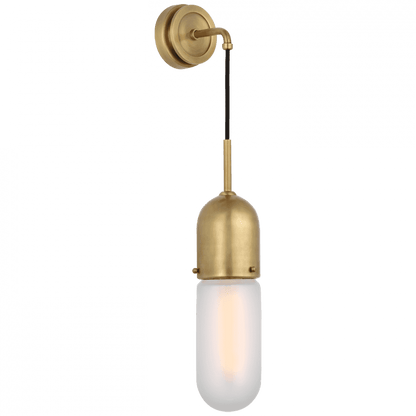 Visual Comfort Signature Junio Wall Light Hand-Rubbed Antique Brass