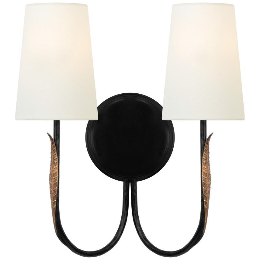 Visual Comfort Signature Kairos 14 Aged Iron and Roman Bronze