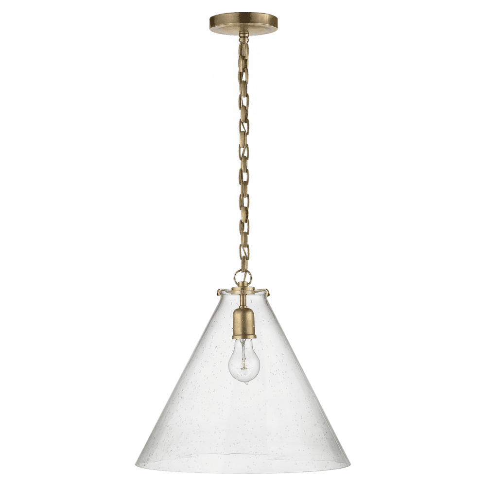 Visual Comfort Signature Katie Pendant Hand-Rubbed Antique Brass