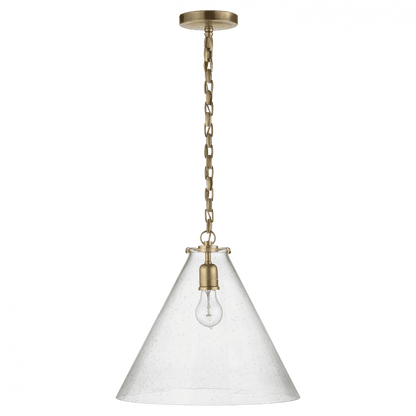 Visual Comfort Signature Katie Pendant Hand-Rubbed Antique Brass