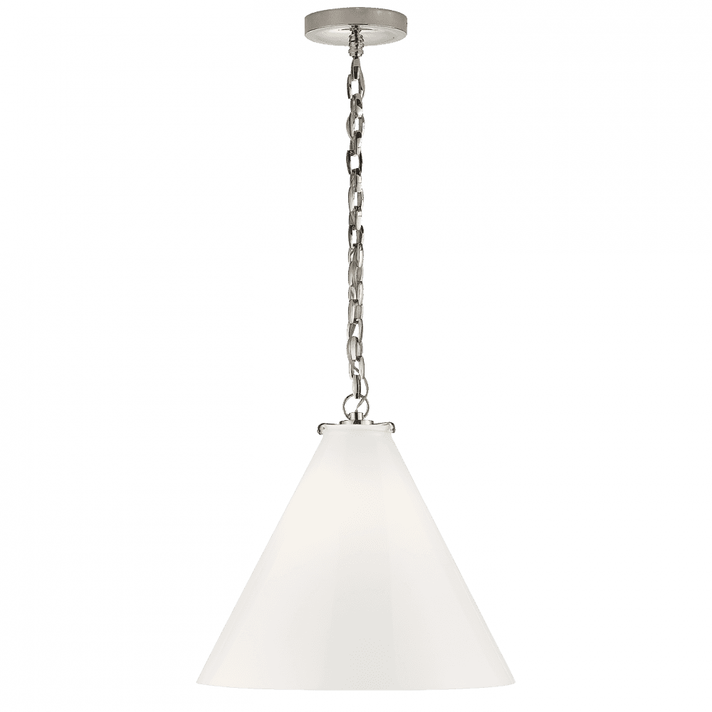 Visual Comfort Signature Katie Pendant Polished Nickel