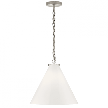 Visual Comfort Signature Katie Pendant Polished Nickel