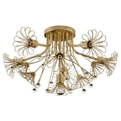 Visual Comfort Signature Keaton Bouquet Flush Mount Light Cream