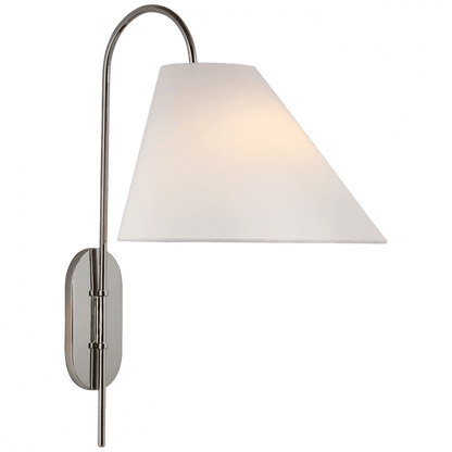 Visual Comfort Signature Kinsley Large Articulating Wall Light Polished Nickel