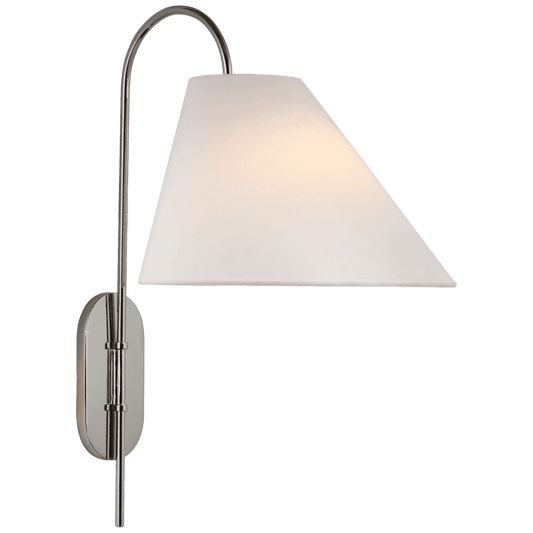 Visual Comfort Signature Kinsley Large Articulating Wall Light Polished Nickel