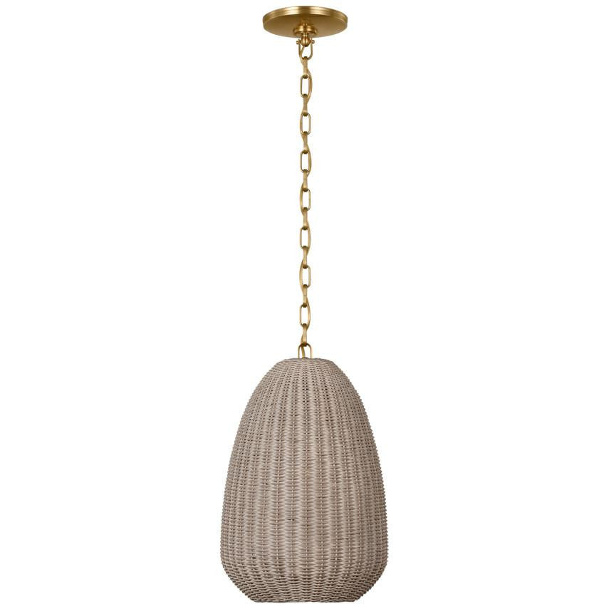 Visual Comfort Signature Kokomo 12 Antique-Burnished Brass