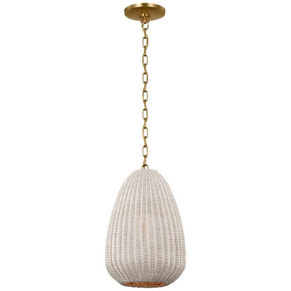 Visual Comfort & Co. Signature Collection Kokomo 12" Pendant, Visual Comfort & Co. Signature Collection CHC 5645AB-CLW N1Y48