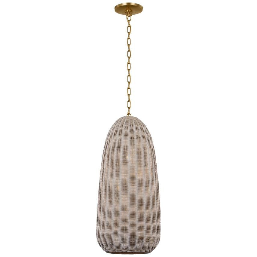 Visual Comfort Signature Kokomo 15 Antique-Burnished Brass