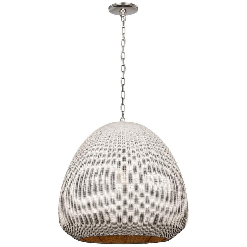 Visual Comfort Signature Kokomo 30 Polished Nickel