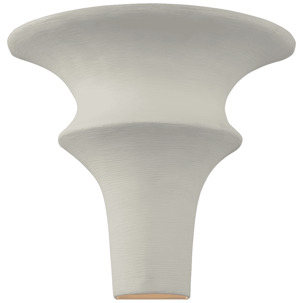 Visual Comfort Signature Lakmos Small Wall Sconce Plaster White