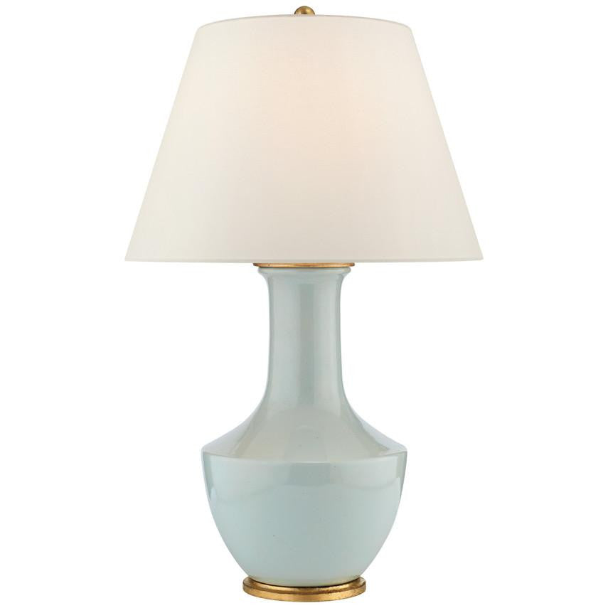 Visual Comfort Signature Lambay Cordless Table Lamp Ice Blue