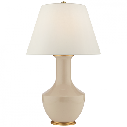 Visual Comfort Signature Lambay Table Lamp Coconut Porcelain
