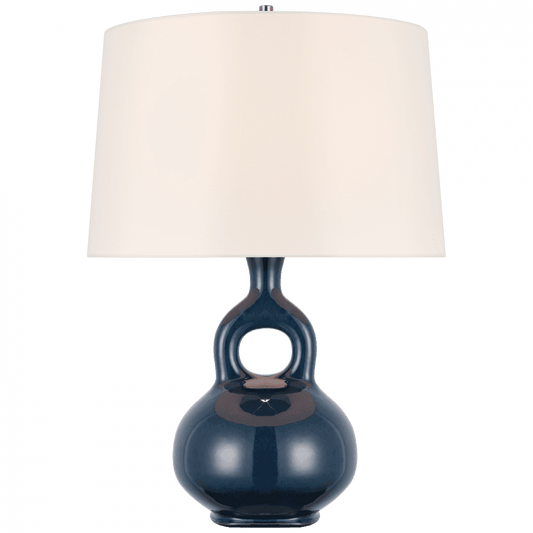 Visual Comfort Signature Lamu Large Table Lamp Mixed Blue Brown