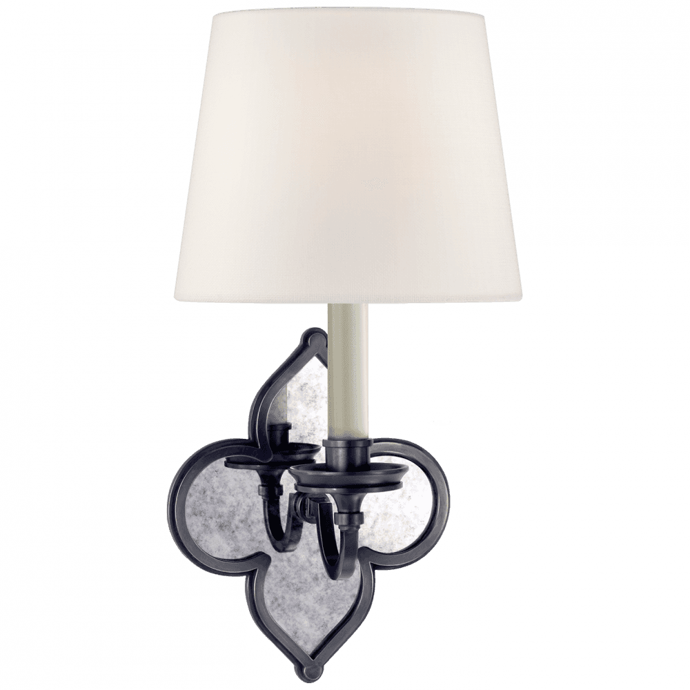 Visual Comfort Signature Lana Single Sconce Gun Metal