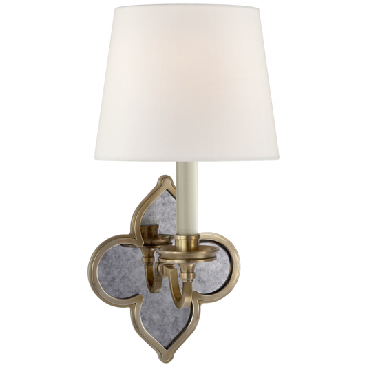 Visual Comfort Signature Lana Single Sconce Natural Brass