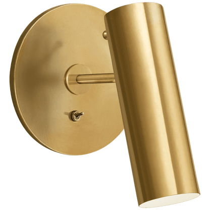 Visual Comfort Signature Lancelot Wall Sconce Hand-Rubbed Antique Brass