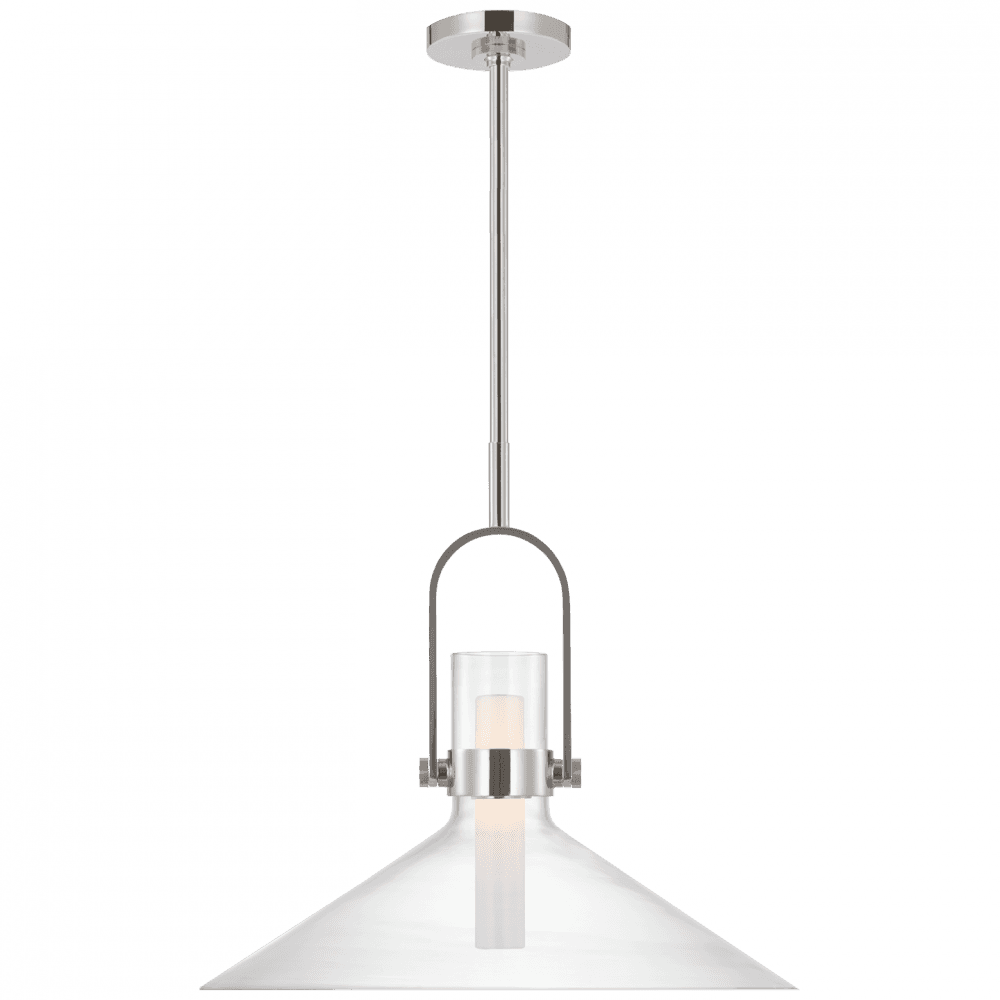 Visual Comfort Signature Larkin 24 Polished Nickel