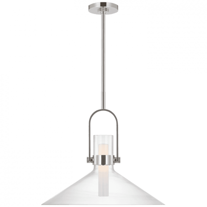 Visual Comfort Signature Larkin 24 Polished Nickel