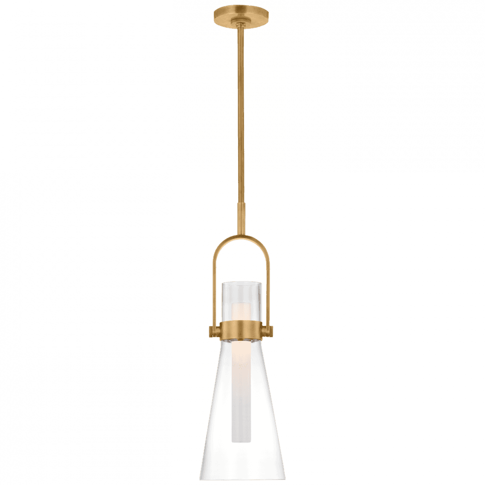 Visual Comfort Signature Larkin 9 Hand-Rubbed Antique Brass