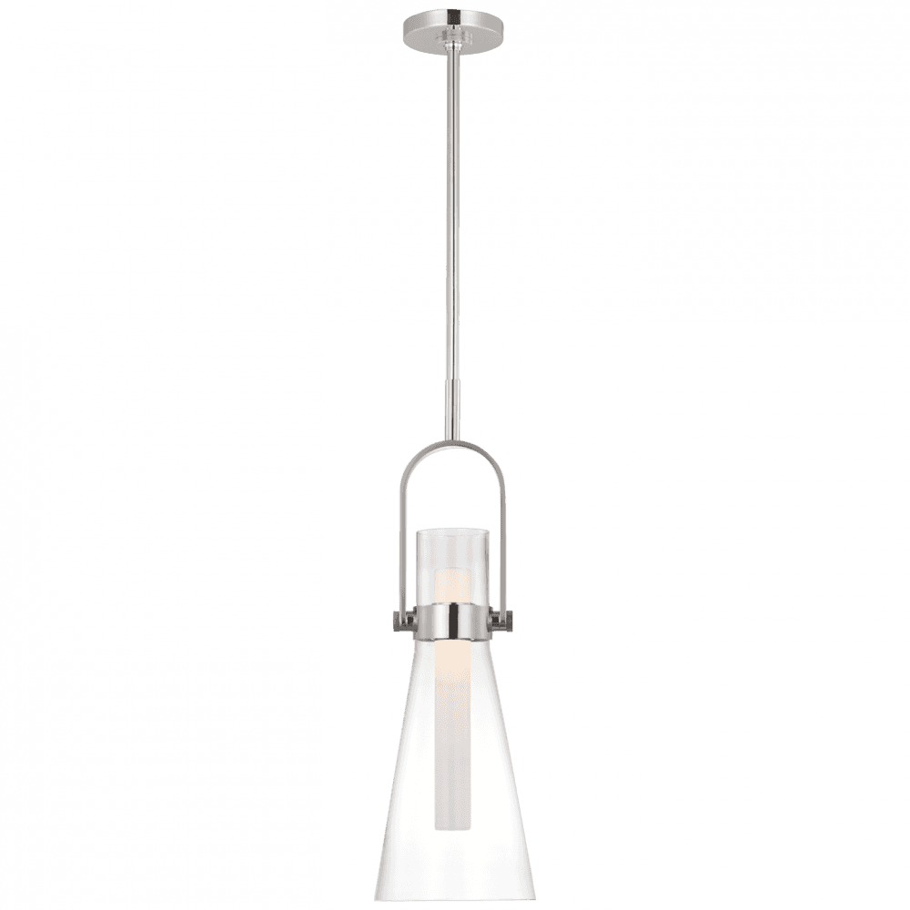 Visual Comfort Signature Larkin 9 Polished Nickel