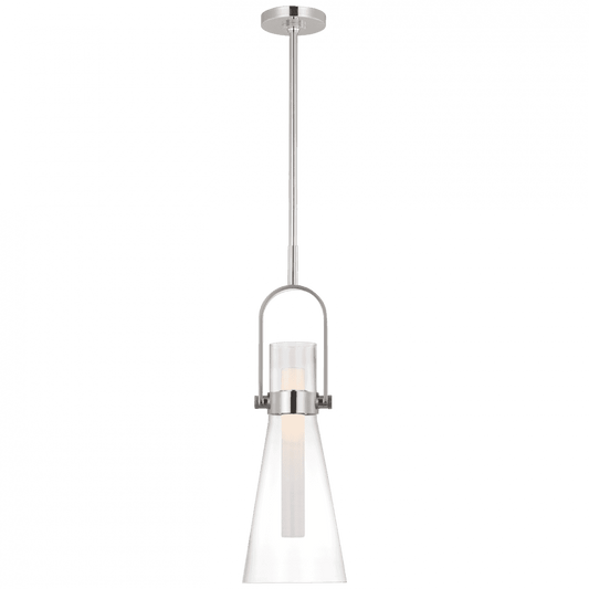 Visual Comfort Signature Larkin 9 Polished Nickel