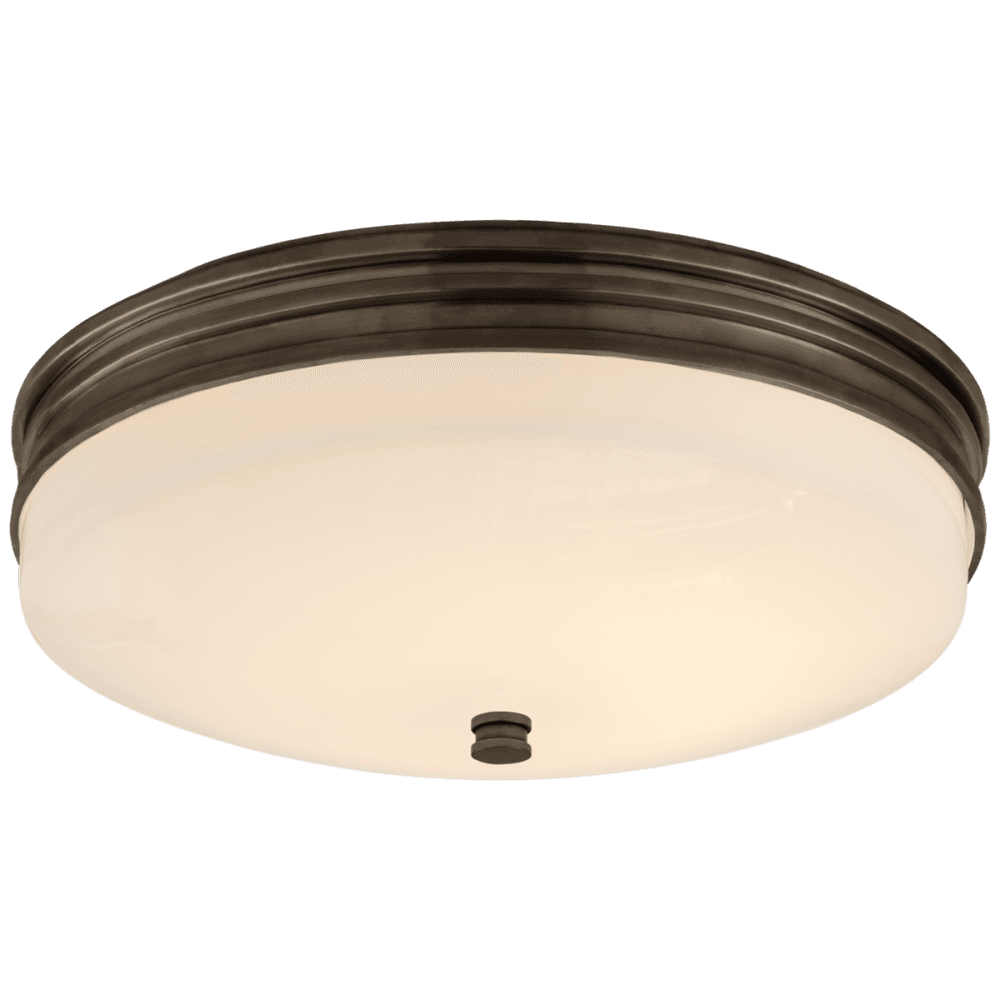 Visual Comfort Signature Launceton Flush Mount Bronze