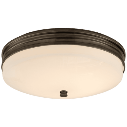 Visual Comfort Signature Launceton Flush Mount Bronze