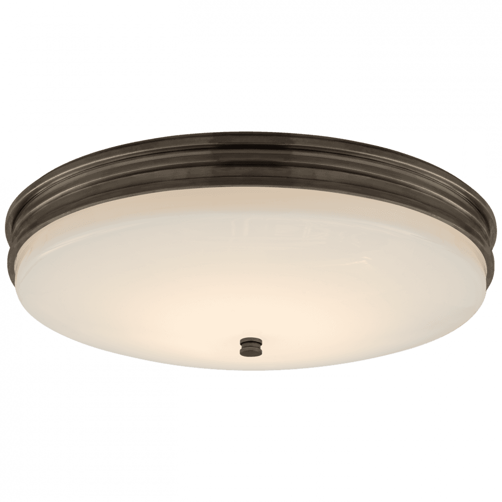 Visual Comfort Signature Launceton Flush Mount Bronze