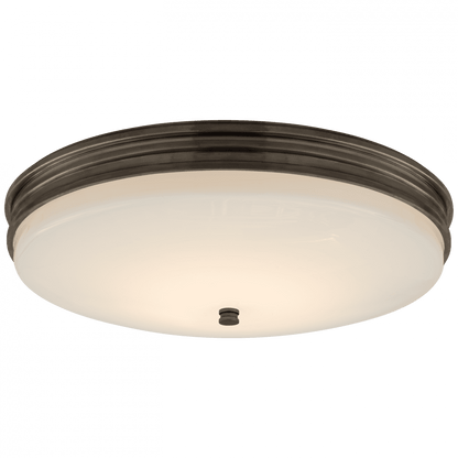 Visual Comfort Signature Launceton Flush Mount Bronze