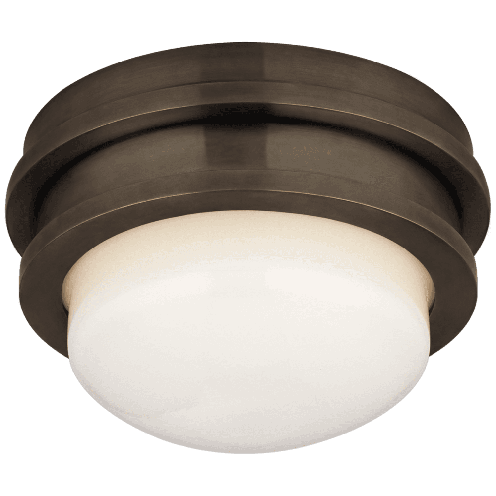 Visual Comfort Signature Launceton Flush Mount Bronze