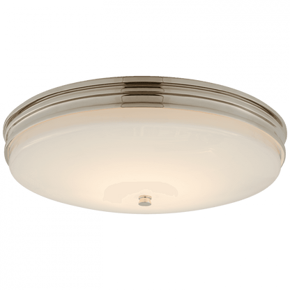Visual Comfort Signature Launceton Flush Mount Polished Nickel