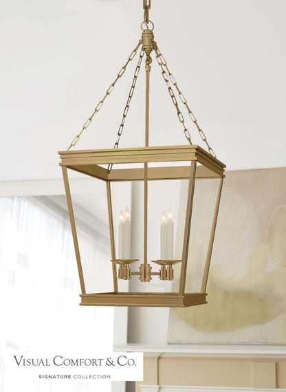 Visual Comfort Signature Launceton Lantern Pendant Bronze