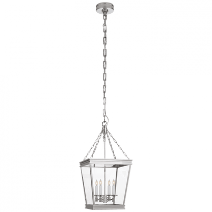 Visual Comfort Signature Launceton Lantern Pendant Polished Nickel