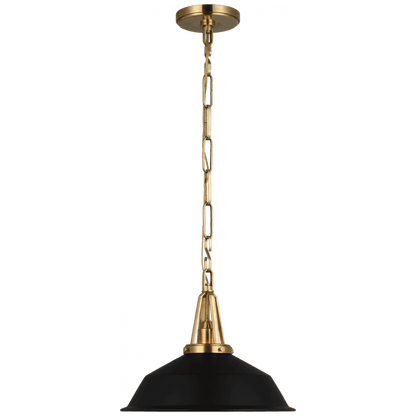 Visual Comfort Signature Layton Pendant Antique-Burnished Brass