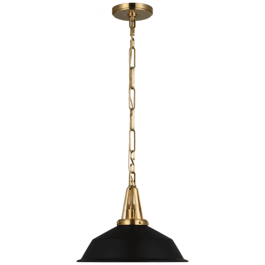 Visual Comfort Signature Layton Pendant Antique-Burnished Brass