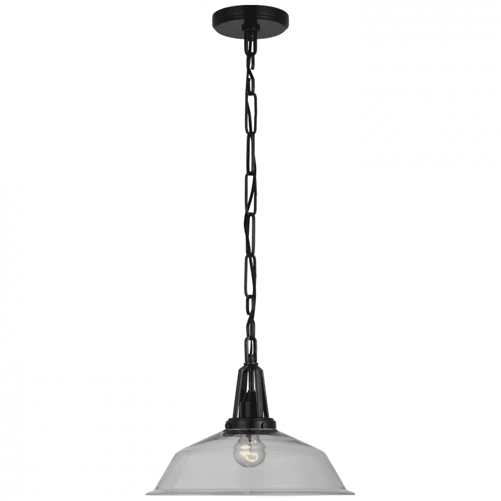 Visual Comfort Signature Layton Pendant Polished Nickel