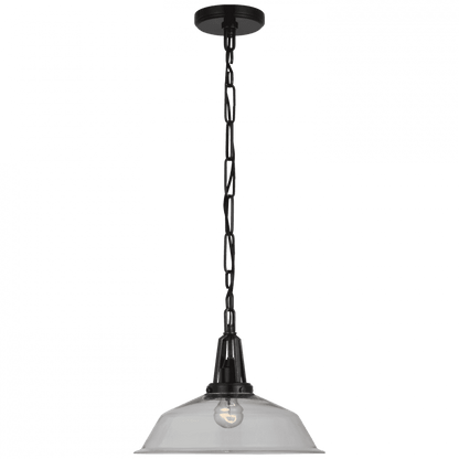 Visual Comfort Signature Layton Pendant Polished Nickel