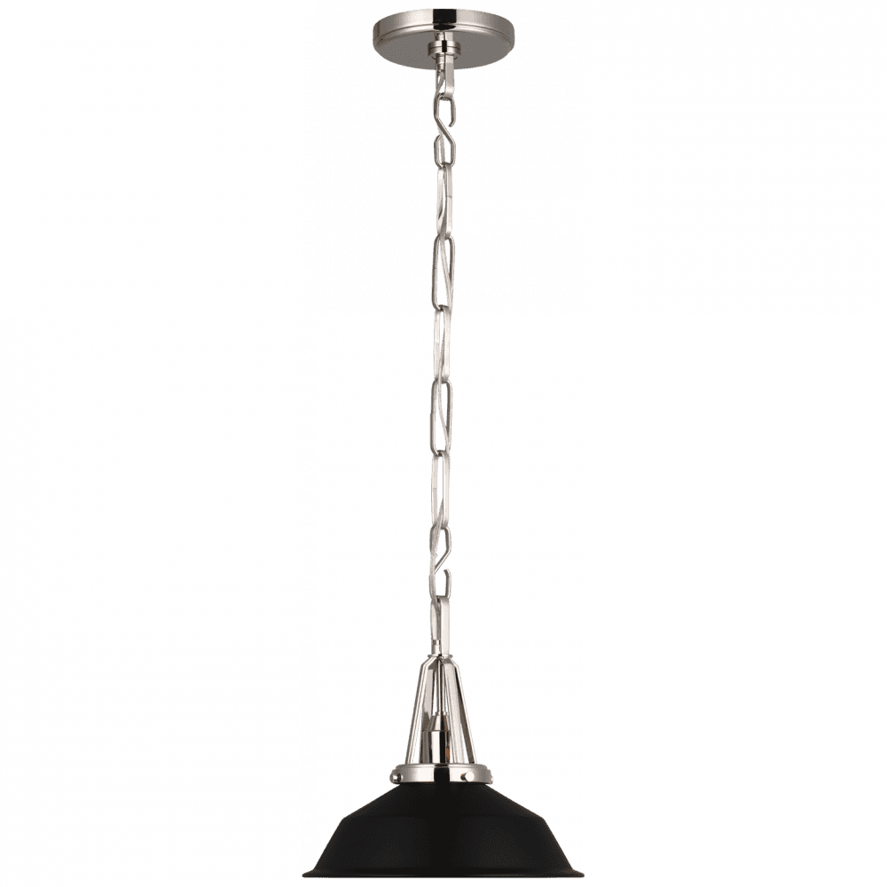 Visual Comfort Signature Layton Pendant Polished Nickel