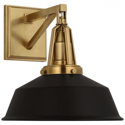Visual Comfort Signature Layton Wall Sconce Antique-Burnished Brass