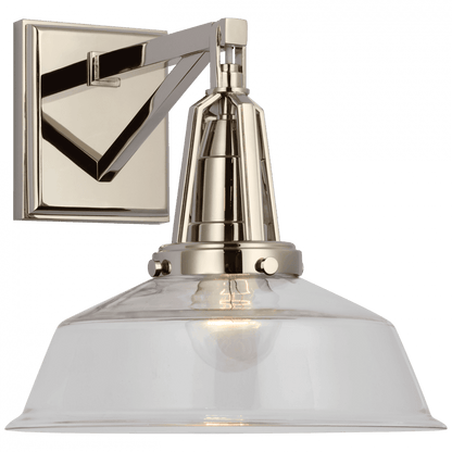 Visual Comfort Signature Layton Wall Sconce Polished Nickel