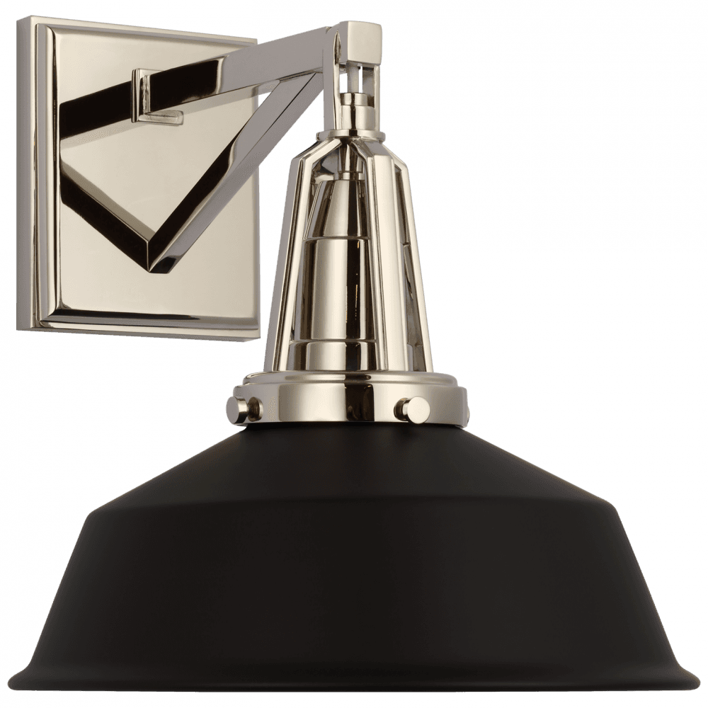 Visual Comfort Signature Layton Wall Sconce Polished Nickel