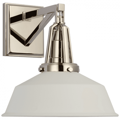 Visual Comfort Signature Layton Wall Sconce Polished Nickel