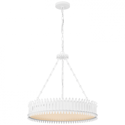 Visual Comfort Signature Leslie 27 Plaster White